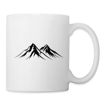 Montagne Randonnée Escalade Alpinisme - Mug blanc - blanc - Droite