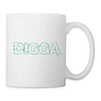 Digga - Tasse - Weiß - Rechts