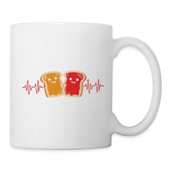 Peanut butter - Mug - white - Right