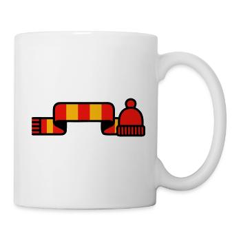 Foulard de supporter Logo du stade - Mug blanc - blanc - Droite
