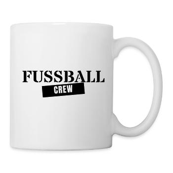 Fußball Crew - Mannschaft Verein Fußballteam - Tasse - Weiß - Rechts