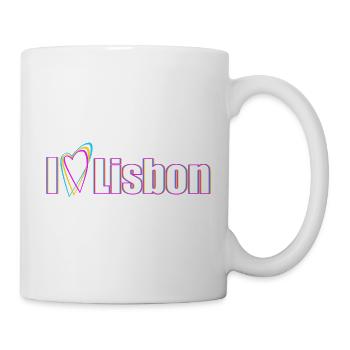 I Love Lisbon Statement - Tasse - Weiß - Rechts