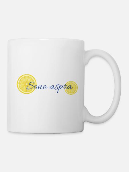 Ich bin Sour Lemons - Tasse - Weiß