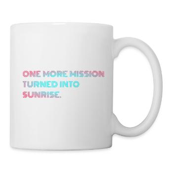 One More Mission Gamer Spruch - Tasse - Weiß - Rechts