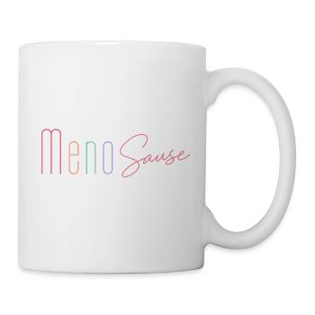 Meno Sause - Tasse - Weiß - Rechts