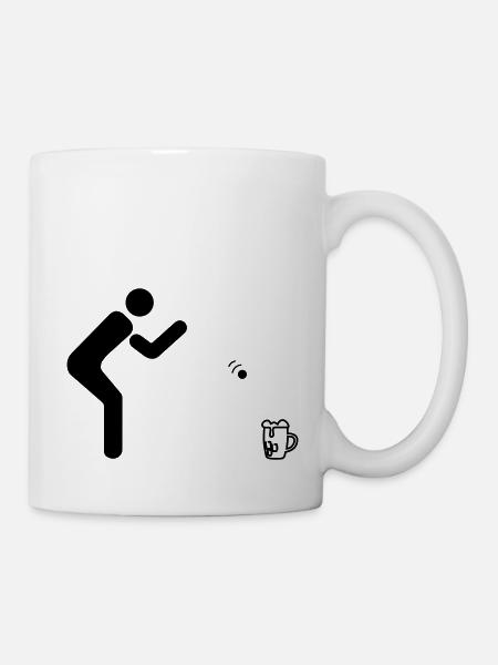 Beerpong #1 - Tasse - Weiß