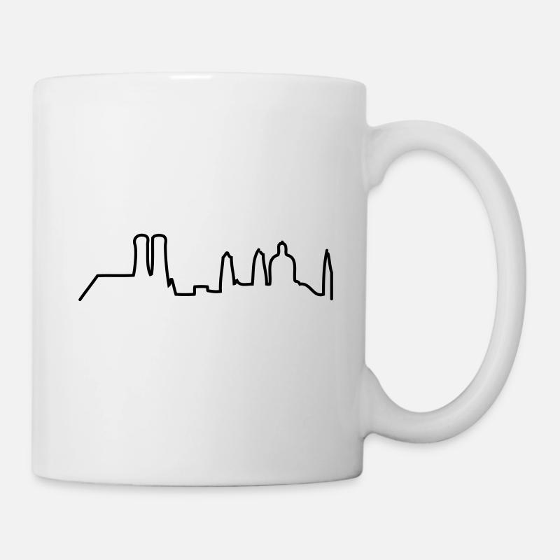München - Munich - skyline - Tasse - Weiß