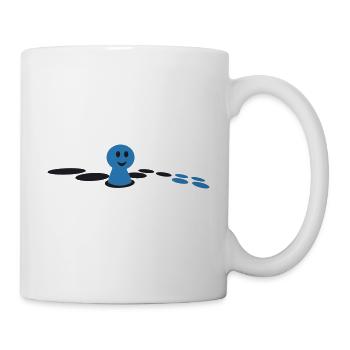 Brettspiel - Tasse - Weiß - Rechts