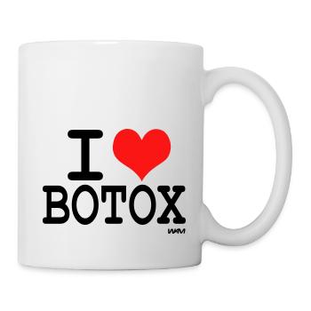 i love botox by wam - Mug blanc - blanc - Droite