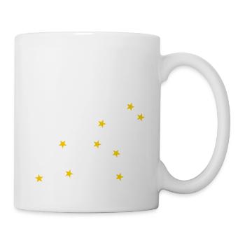 zodiac lion - Mug blanc - blanc - Droite