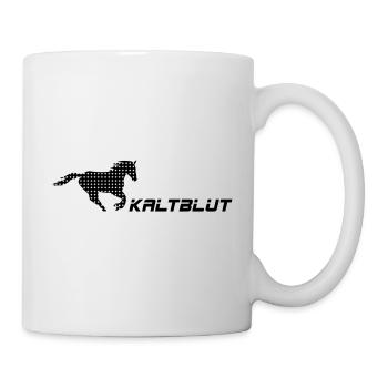 kaltblut - Tasse - Weiß - Rechts