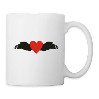Wings & Heart - Mug - white - Right