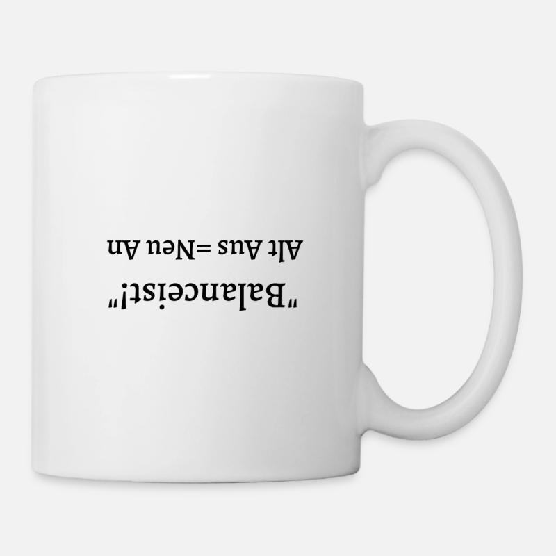 Balancist #1Neu 8 sw - Tasse - Weiß