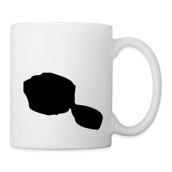 tahiti map - Mug blanc - blanc - Droite