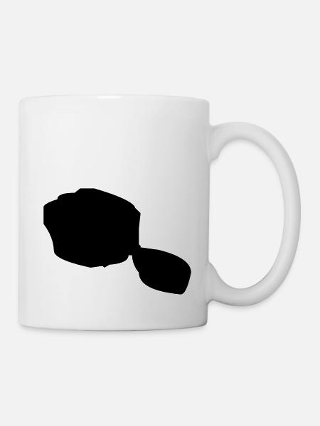 tahiti map - Mug blanc - blanc