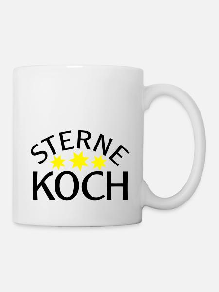 Sternekoch - Tasse - Weiß