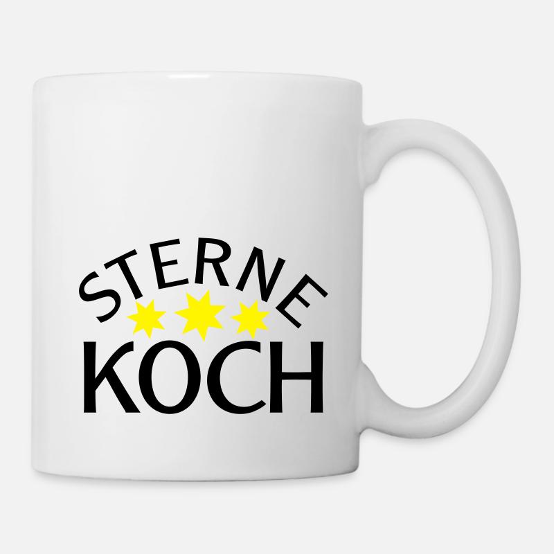 Sternekoch - Tasse - Weiß