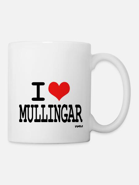 i love mullingar by wam - Mug - white