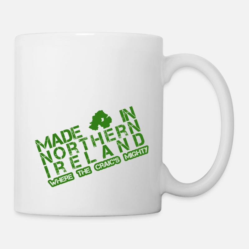 Fabriqué en Irlande du Nord - Mug blanc - blanc