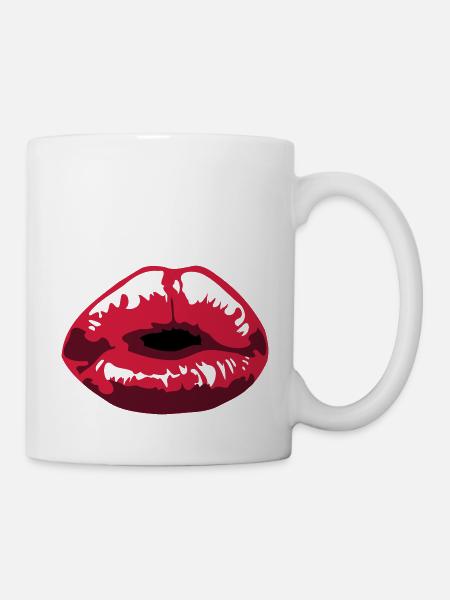 küssen - Mug - white