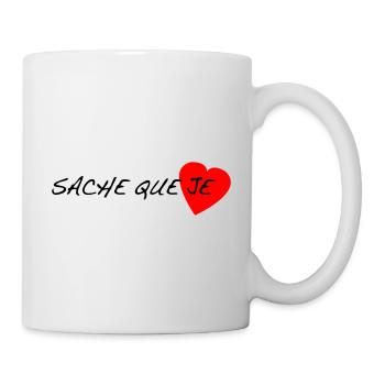 sache_que_je - Mug blanc - blanc - Droite