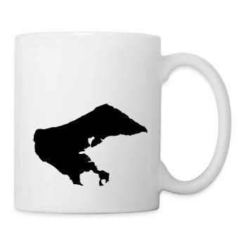 borkum - Tasse - Weiß - Rechts