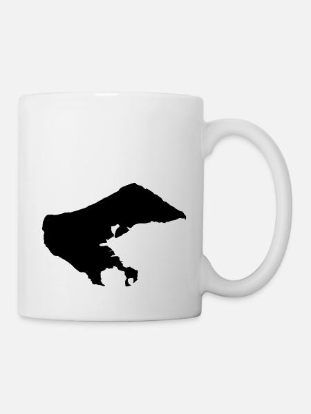 borkum - Tasse - Weiß