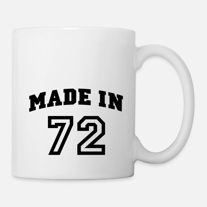 mp_madein72a - Mug blanc - blanc