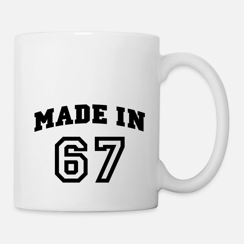 mp_madein67a - Mug blanc - blanc