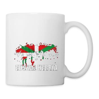 drapeau basque - Mug - white - Right