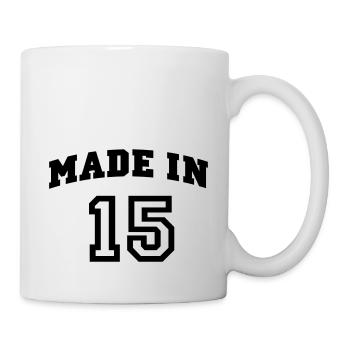 mp_madein15a - Mug - white - Right