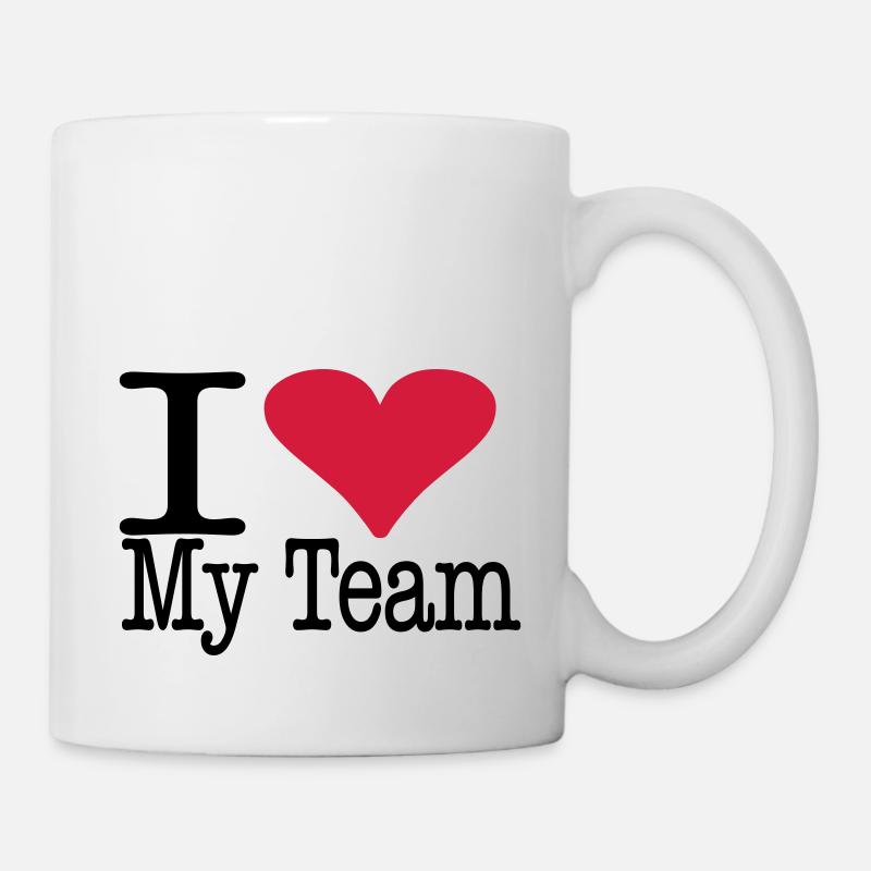 ilovemyteam - Mug - white