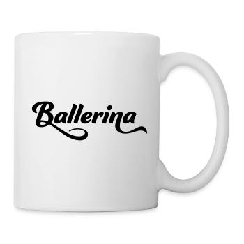 Ballerina - Tasse - Weiß - Rechts