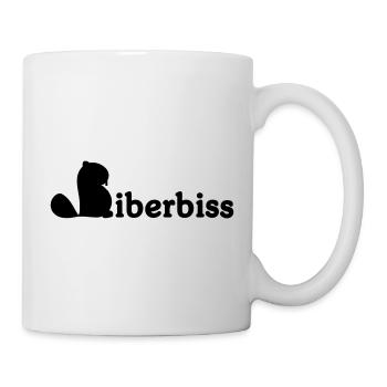 Biberbiss - Tasse - Weiß - Rechts