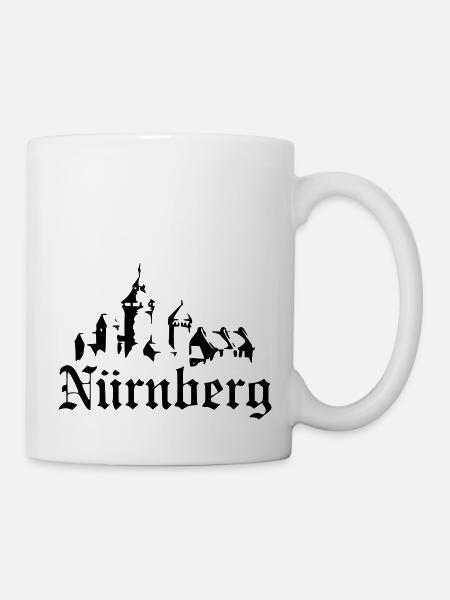 Nürnberg - Tasse - Weiß