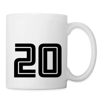 20 - Tasse - Weiß - Rechts