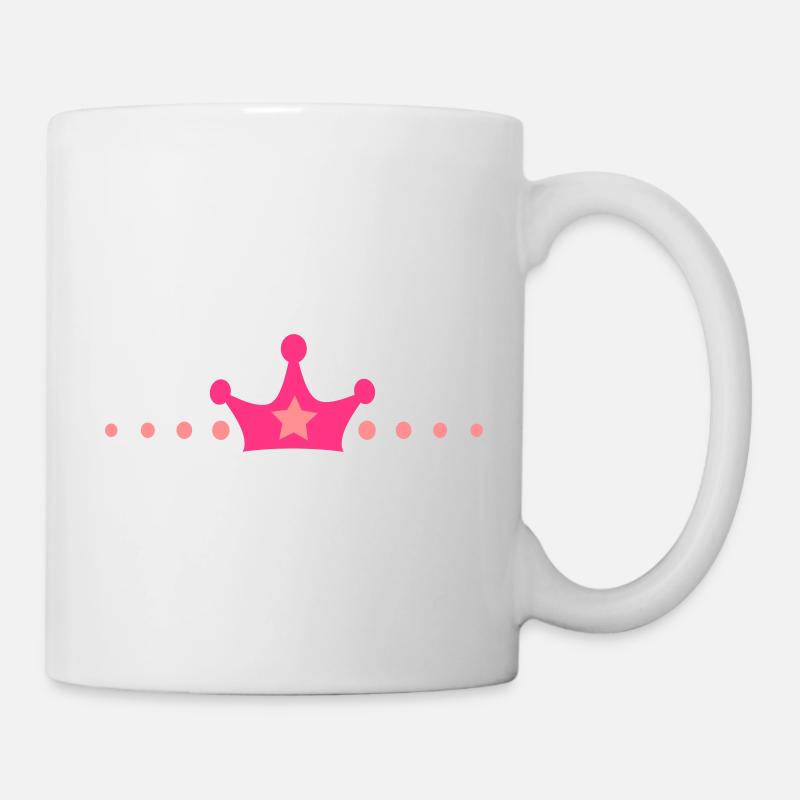 Krone - Tasse - Weiß