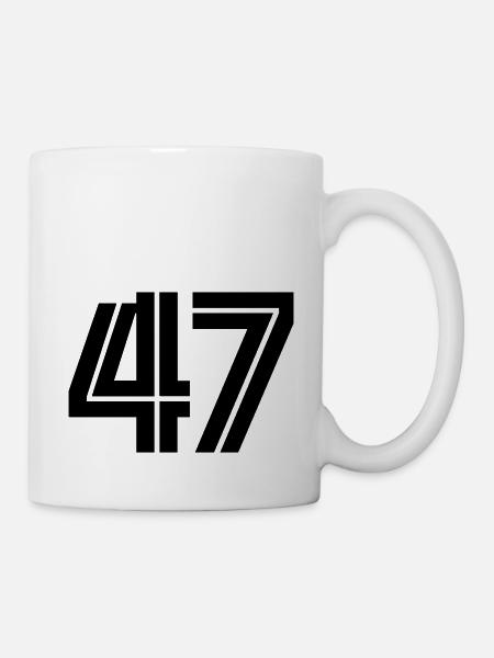 47 - Tasse - Weiß