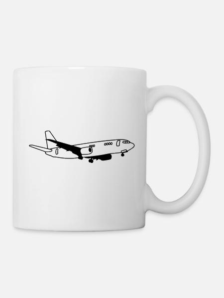 airplane - Mug - white