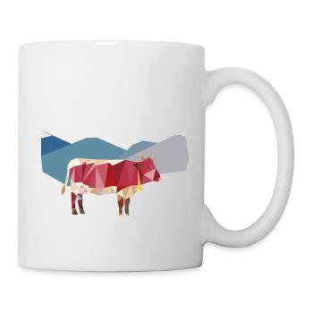 Pinzgauer ante alpes - Tasse - Weiß - Rechts