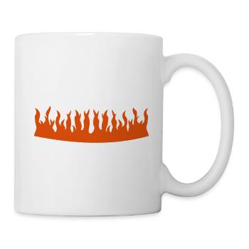 Feuerkrone / fire crown (1c) - Mug - white - Right