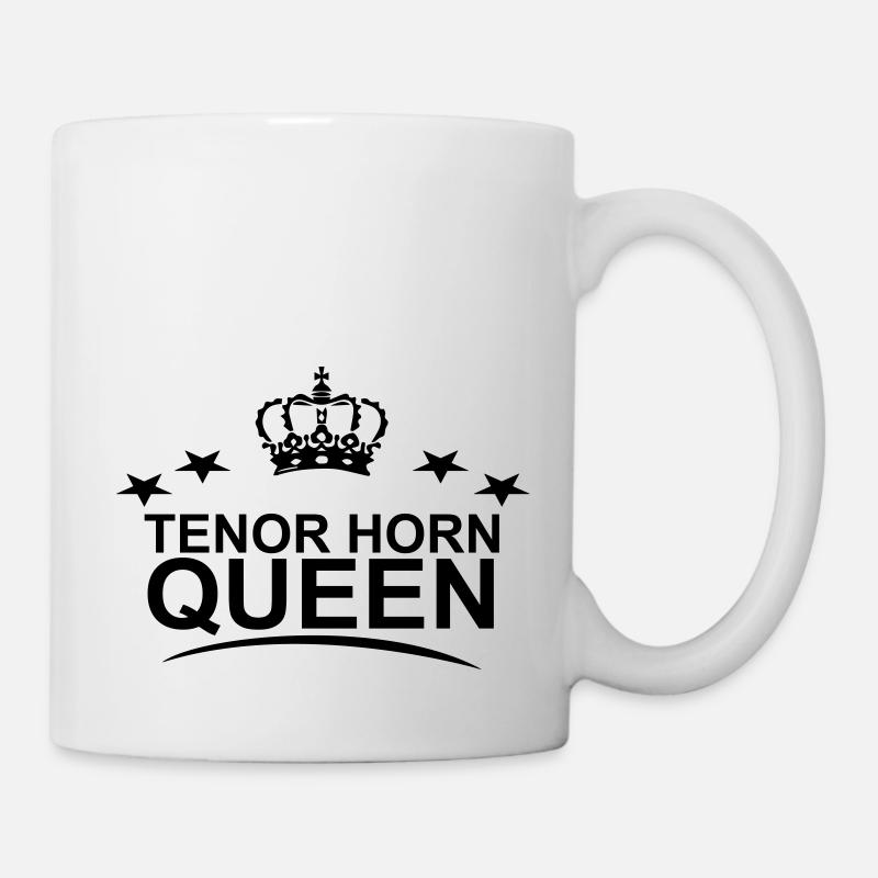 Tenor Horn Queen - Tasse - Weiß