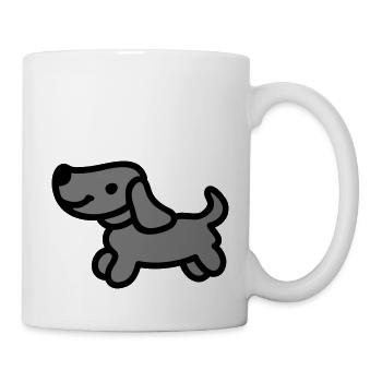 Cute Dog - Mug - white - Right