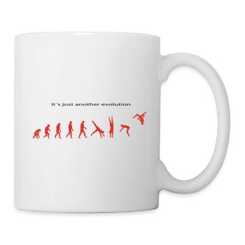 Evolution - Tasse - Weiß - Rechts