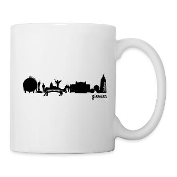 Gießen Skyline - Tasse - Weiß - Rechts