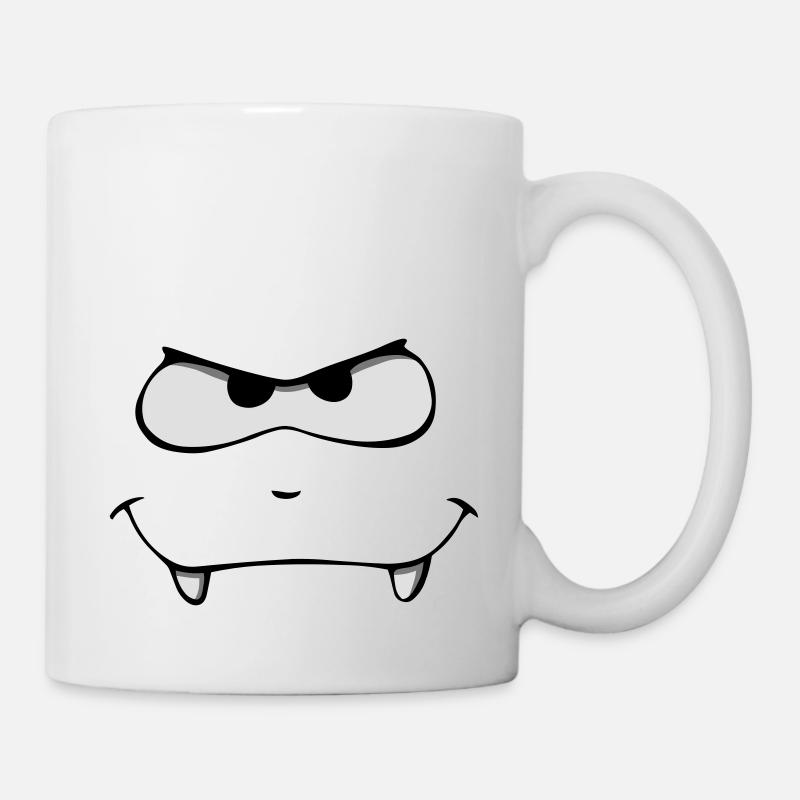 Monster - Tasse - Weiß