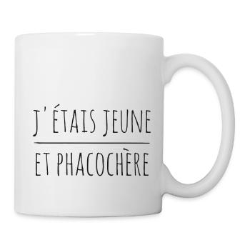 jeune et phacochère - le roi lion - best of 90's - Mug blanc - blanc - Droite