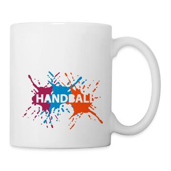 3 Splash Handball - Tasse - Weiß - Rechts
