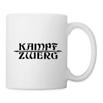 Kampfzwerg2 - Tasse - Weiß - Rechts