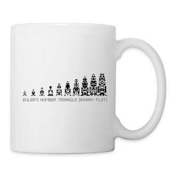 Euler's Number Triangle - Mug - white - Right